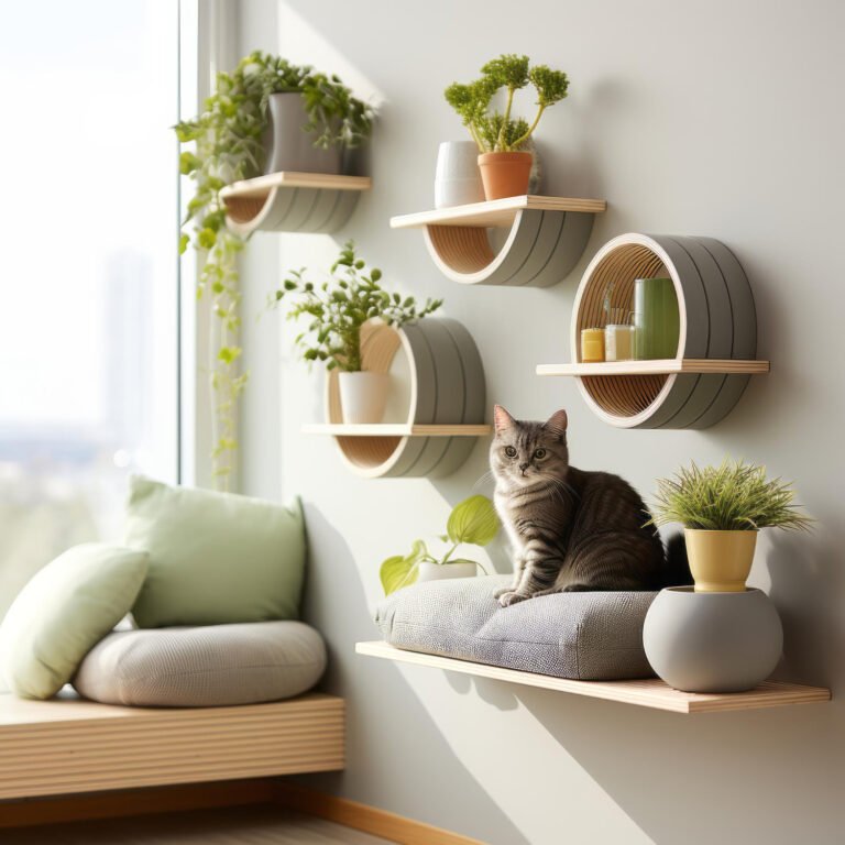 Transform Your Space with Stylish Cat Wall Shelves and Perches